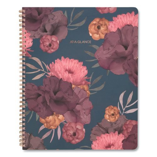 Dark Romance Weekly/Monthly Planner, Dark Romance Floral Artwork, 11 x 8.5, Multicolor Cover, 13-Month (Jan-Jan): 2024-2025 - Image 4