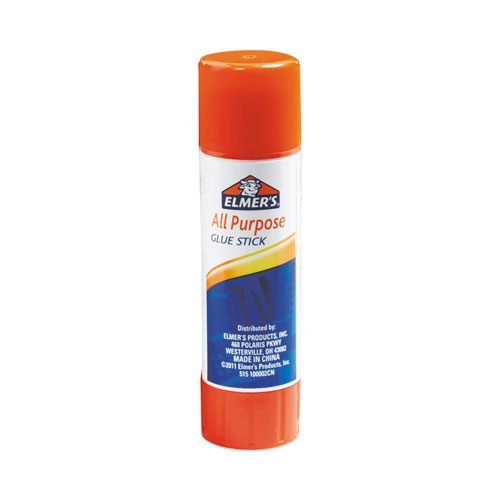 Disappearing Glue Stick, 0.77 oz, Applies White, Dries Clear, 12/Pack - Image 2