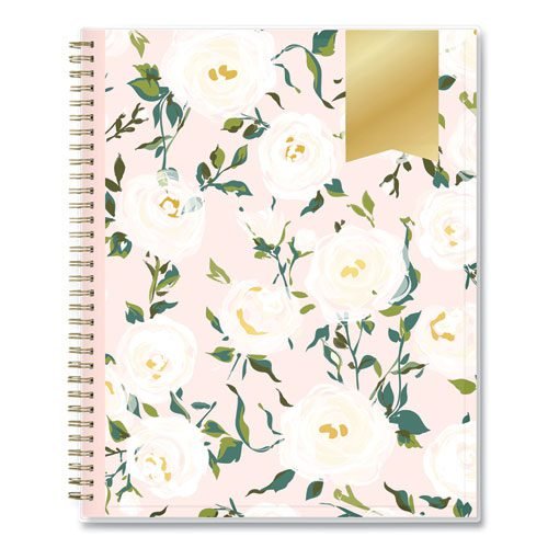 Day Designer Coming Up Roses Create-Your-Own Cover Weekly/Monthly Planner, 11 x 8.5, Blush/Cream Cover,12-Month(Jan-Dec):2024 - Image 2