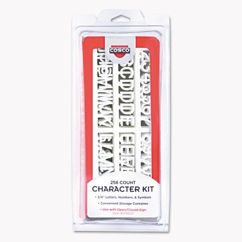 Message/Business Hours Sign, 15 x 20.5, Black/Red - Image 4