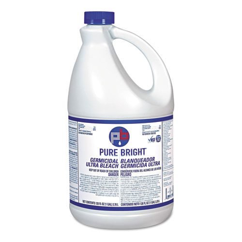 Liquid Bleach, 1 gal Bottle, 6/Carton - Image 2