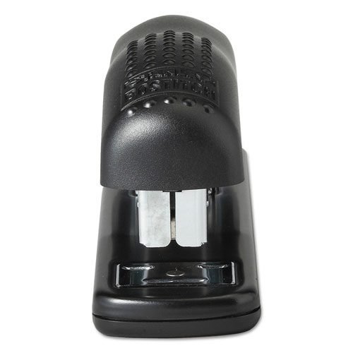 Ergonomic Desktop Stapler, 20-Sheet Capacity, Black - Image 2
