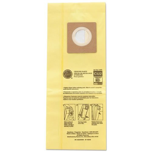 HushTone Vacuum Bags, Yellow, 10/Pack