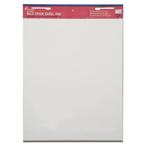 7530013930104 SKILCRAFT Self-Stick Easel Pad, Unruled, 25 x 30, White, 30 Sheets, 2/Pack
