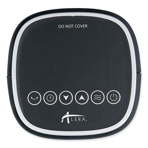 Ceramic Heater Tower with Remote Control, 1,500 W, 7.17 x 7.17 x 22.95, Black - Image 2