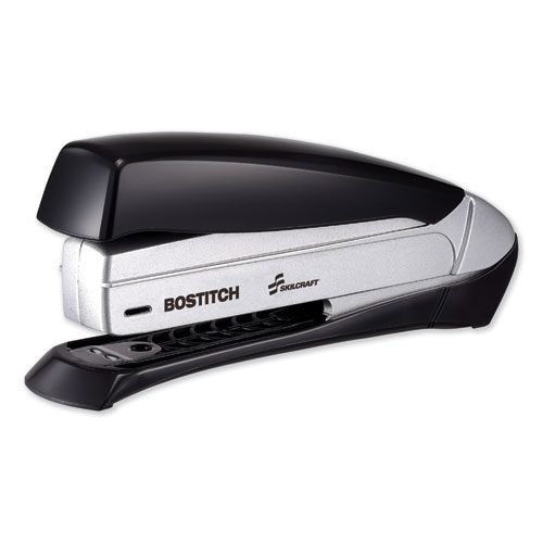 7520016273358 SKILCRAFT PaperPro EvoLX Desktop Stapler, 20-Sheet Capacity, Silver/Black