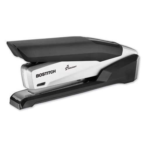 7520015668647 SKILCRAFT Spring Powered Stapler, 28-Sheet Capacity, Black/Silver