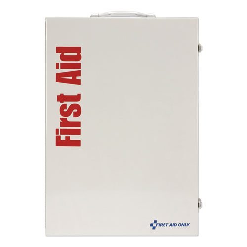 ANSI Class B+ 4 Shelf First Aid Station with Medications, 1,461 Pieces, Metal Case - Image 4