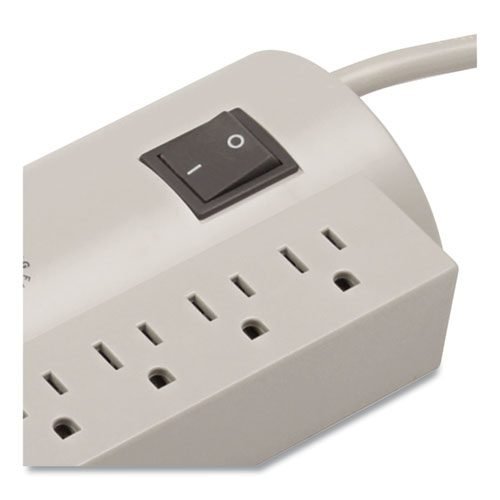 SurgeArrest Personal Power Surge Protector, 7 AC Outlets, 6 ft Cord, 240 J, Beige - Image 3