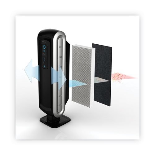 Carbon Filter for Fellowes 90 Air Purifiers, 4.37 x 16.37, 4/Pack - Image 3