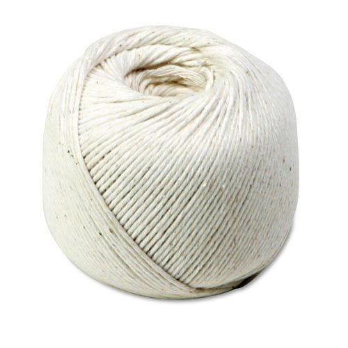 White Cotton 10-Ply (Medium) String in Ball, 475 Feet