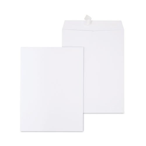 EasyClose Catalog Envelope, #10 1/2, Square Flap, Self-Adhesive Closure, 9 x 12, White, 250/Box - Image 4